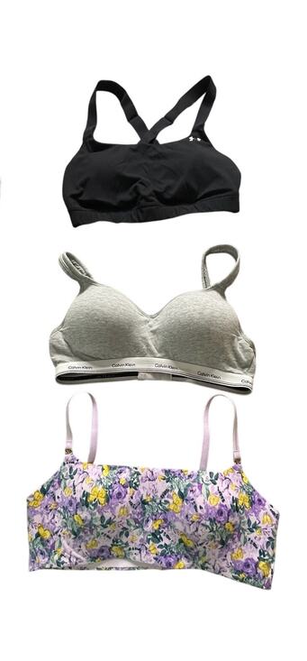 Victoria's Secret Other - Bra Bundle 3pk Women's L Under Armour Victoria’s Secret Calvin Klein Sporty GUC